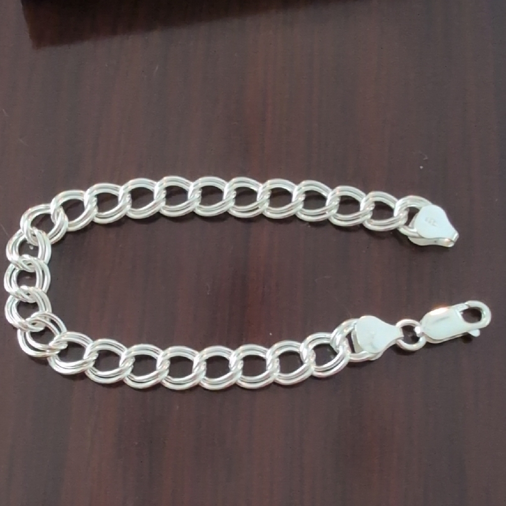 Silver 925 Italy Chain Bracelet